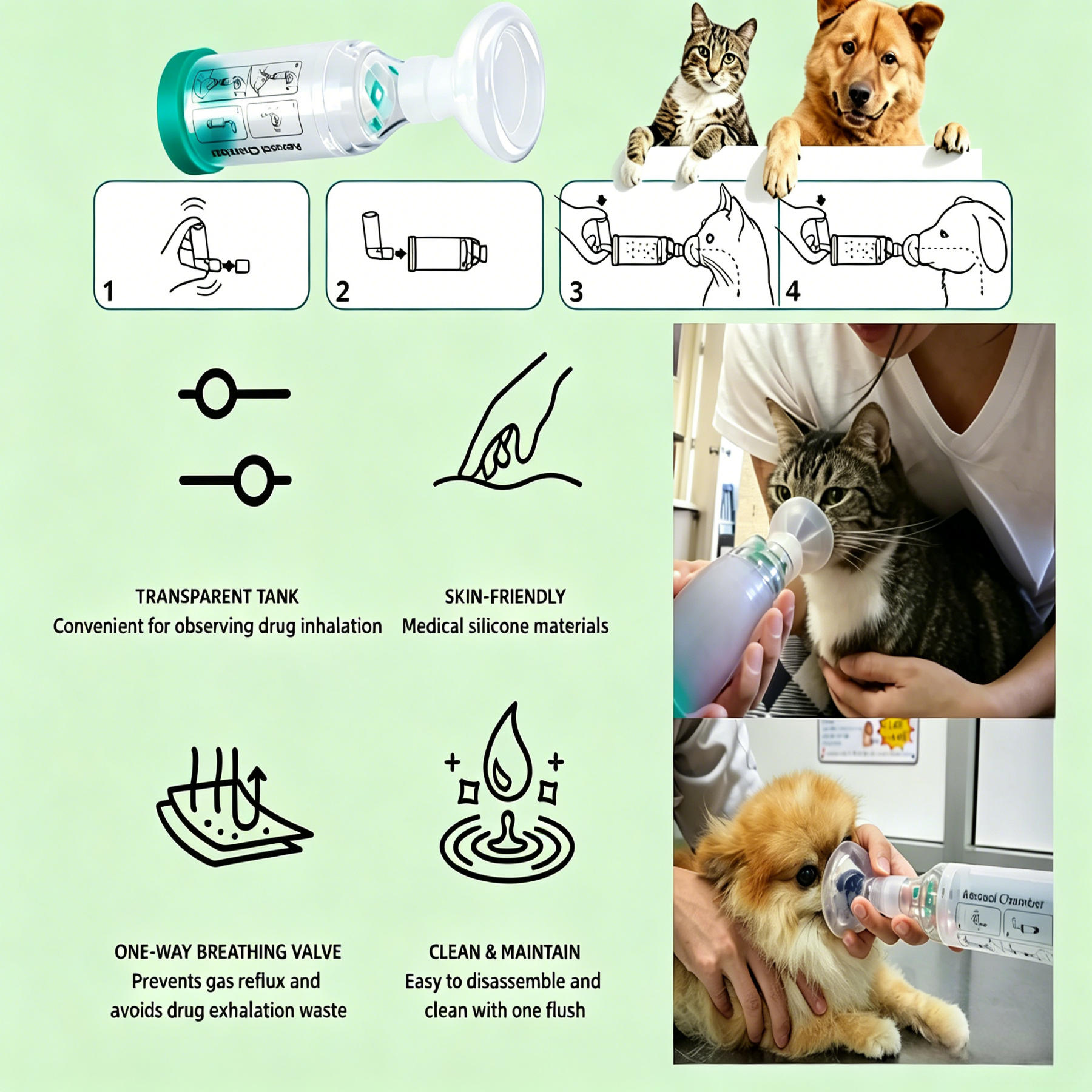 Nossa empresa iniciou a produção em massa de câmaras veterinárias de aerossol e estamos recebendo pedidos contínuos dos mercados interno e externo.