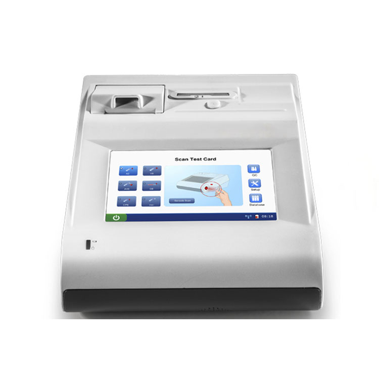 Analisador de gases sanguíneos e químicos