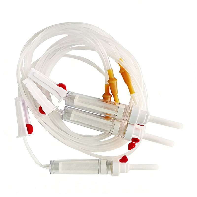 Tubo de transfusão de sangue