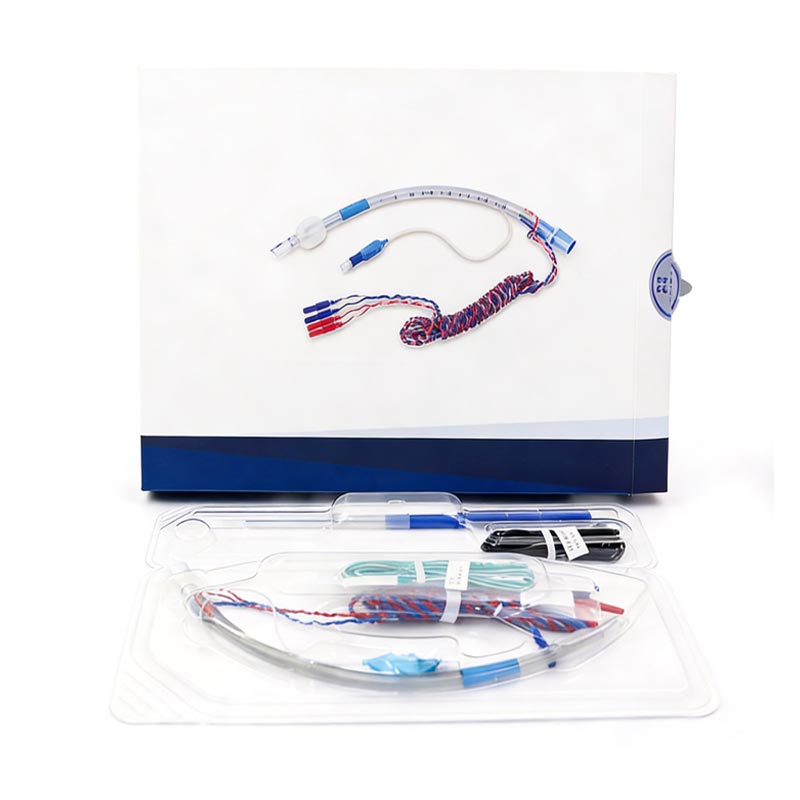 Tubo traqueal de eletromiograma