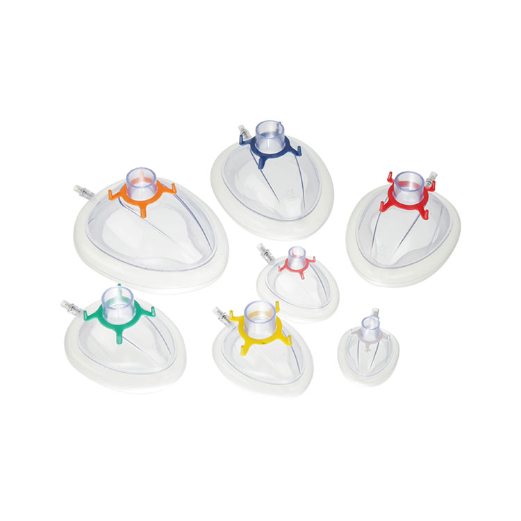 Máscara de anestesia em PVC