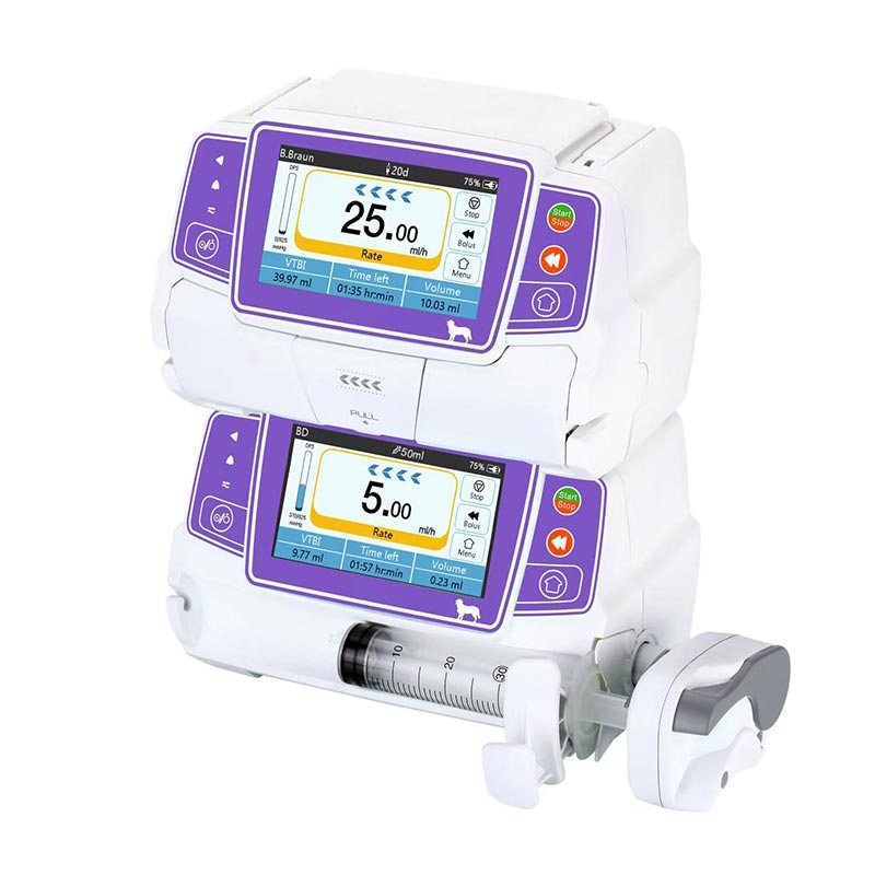 Bomba de infusão veterinária